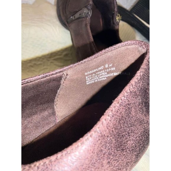 Baretraps Vintage Rosamund Boogie Style Bootie Two Zippers On Each Shoe Size 9 - Picture 9 of 9